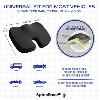 SpineEase™ Orthopedic Seat Cushion