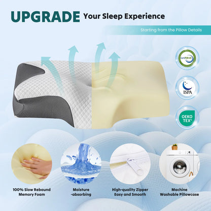 FlexiRest Cervical Memory Pillow