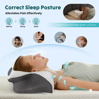 FlexiRest Cervical Memory Pillow
