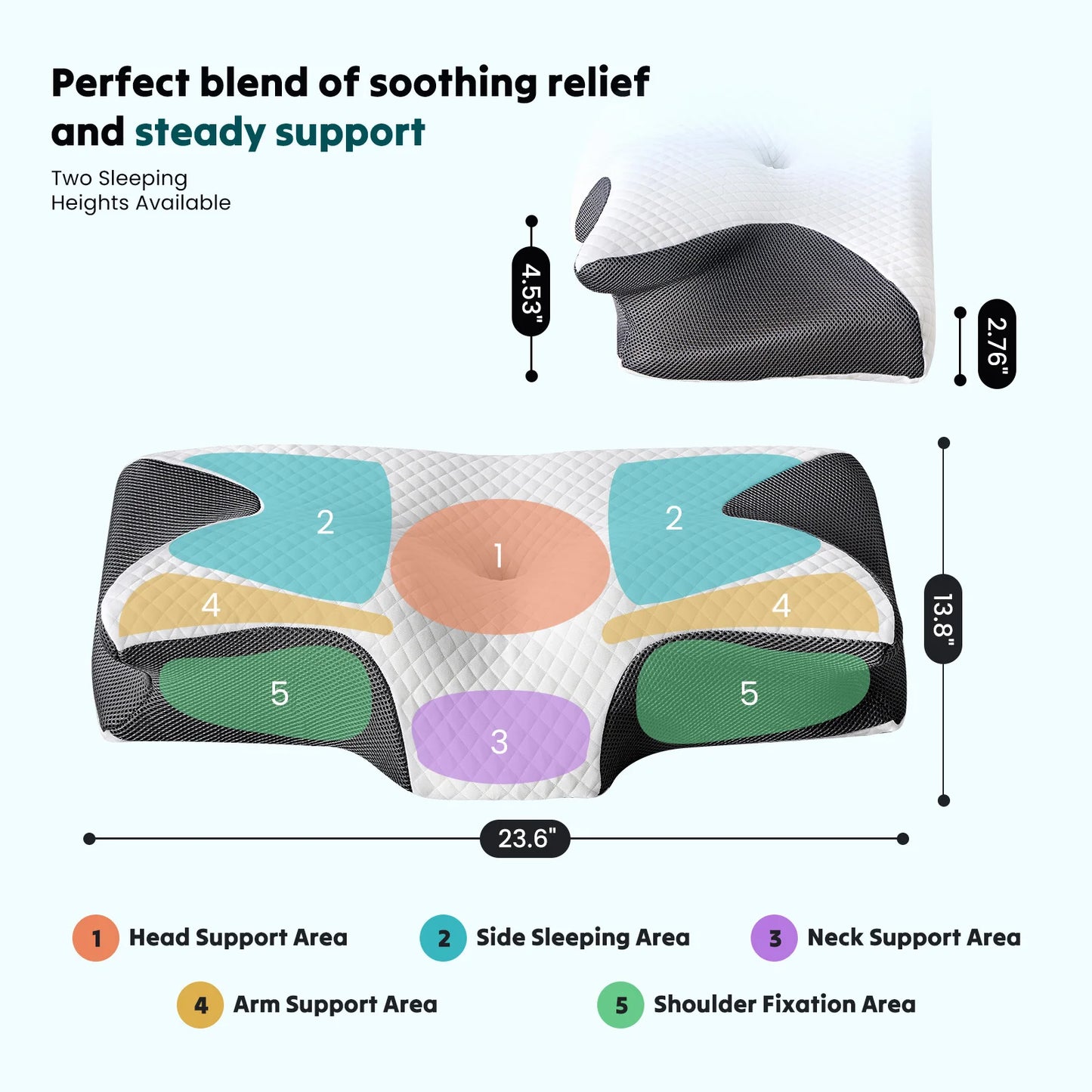 FlexiRest Cervical Memory Pillow