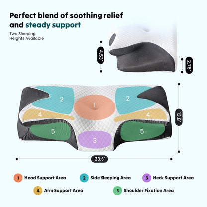 FlexiRest Cervical Memory Pillow