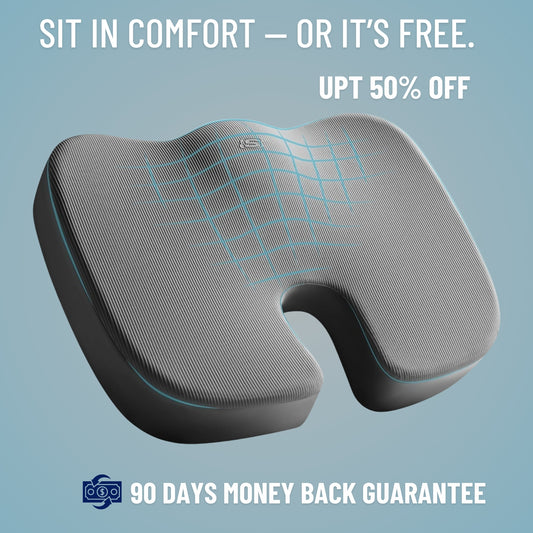 SpineEase™ Orthopedic Seat Cushion